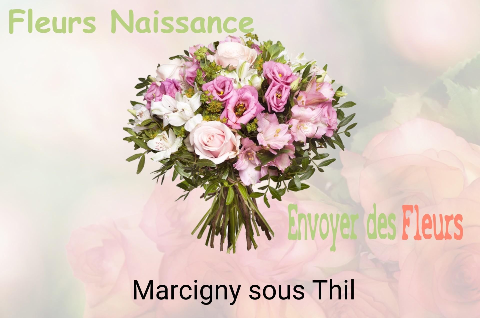 Bouquet de fleurs de naissance livré à Marcigny-sous-Thil